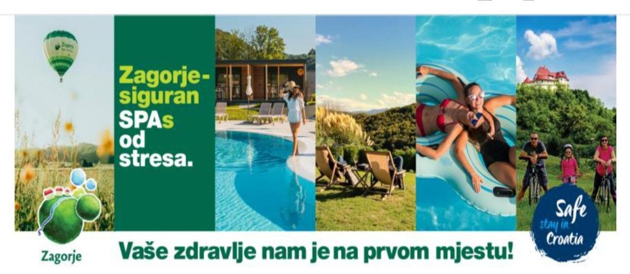 Apartments Krapinske Toplice Krtak Biba Bagian luar foto